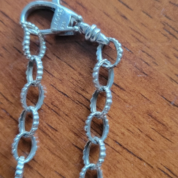 Lagos Silver Chain Necklace - Picture 3 of 4